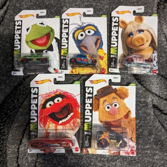 Muppets Hot wheels complete set brand new - Picture 1 of 7